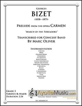 Overture to Carmen Concert Band sheet music cover
